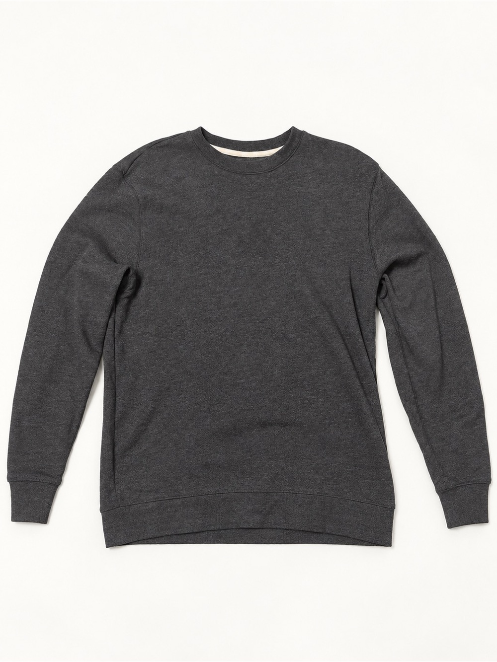 Men's Crewneck Pullover Sweater - Charcoal